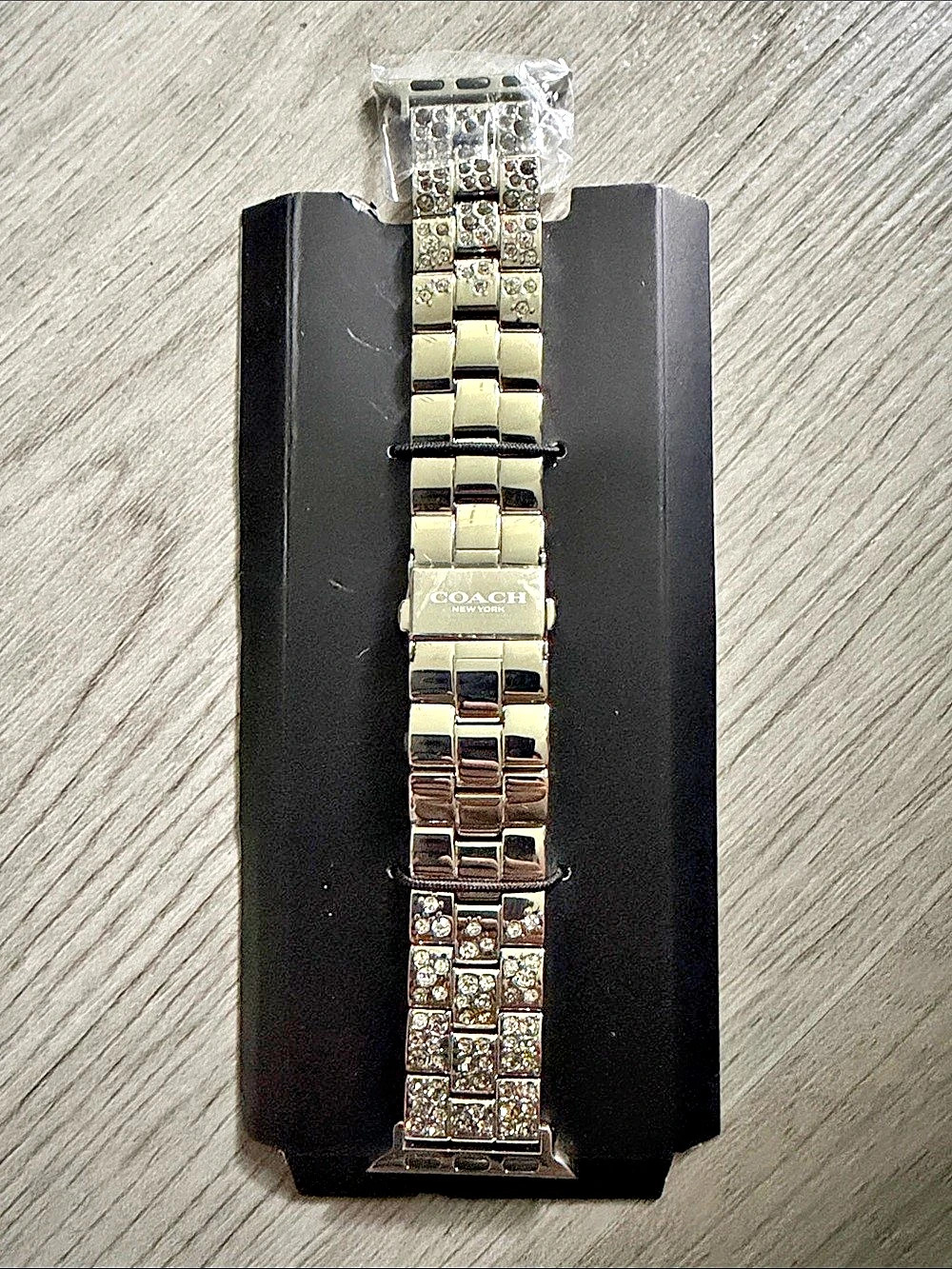 Coach Crystal-Set Bracelet Band for Apple Watch 38/40/41mm